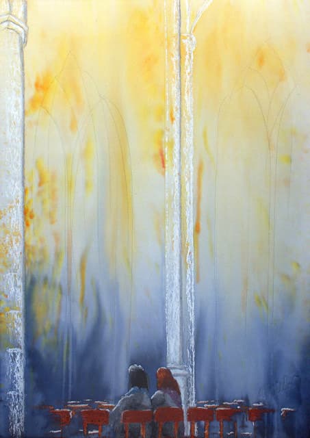 Der Kirchenbesuch — Bild von Michael Willfort