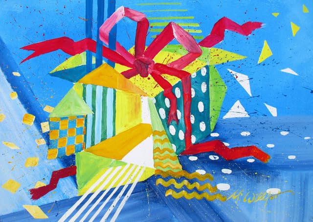 Ich mein Geschenk — Bild von Michael Willfort