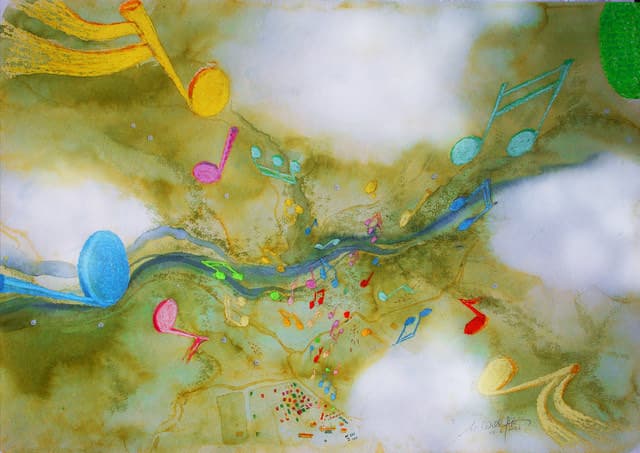 Mongolei von oben — Bild von Michael Willfort