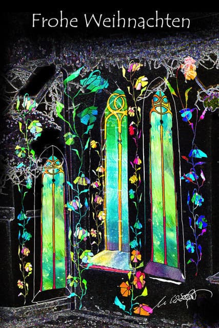 Weihnachtskarte M1-B — Bild von Michael Willfort