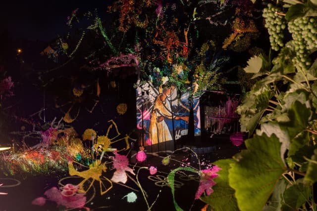 Bunter Abend 6 — Bild von Michael Willfort