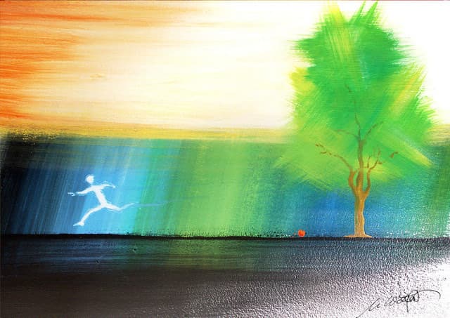 Die Vertreibung aus dem Paradies — Bild von Michael Willfort