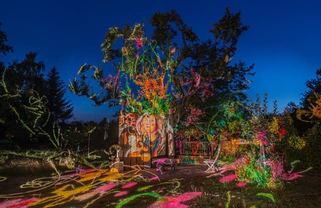 Bunter Abend 2 — Bild von Michael Willfort