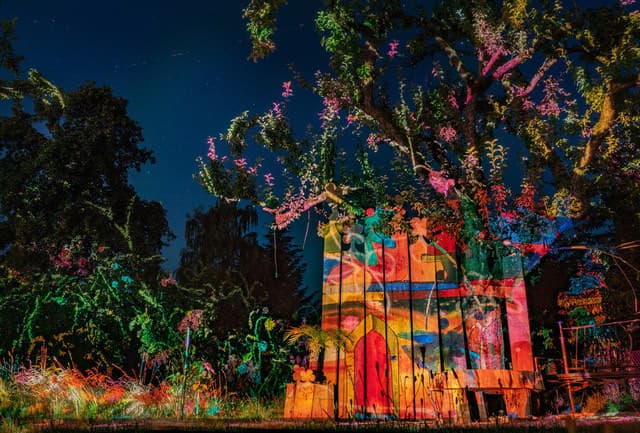 Bunter Abend 10 — Bild von Michael Willfort