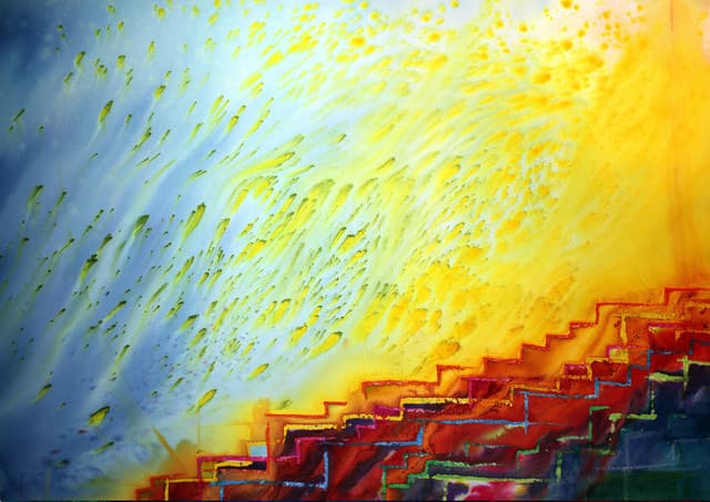 Die letzte Treppe (Detail) — Bild von Michael Willfort