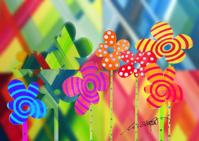 Blumen Blicke — Bild von Michael Willfort