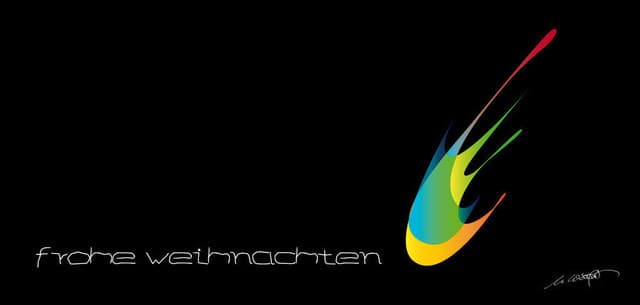 Weihnachtsstern- modern — Bild von Michael Willfort