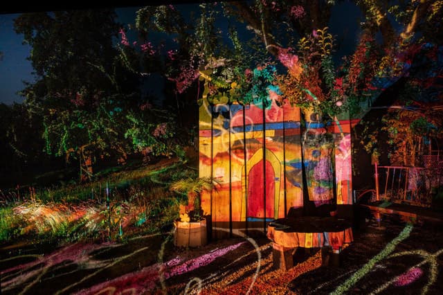 Bunter Abend 8 — Bild von Michael Willfort