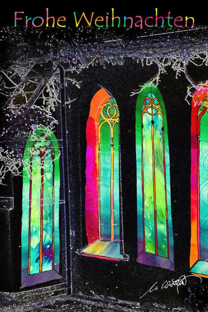 Weihnachtkarte M1-A — Bild von Michael Willfort