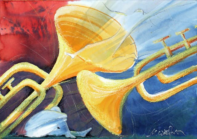 Inspiration der Trompete — Bild von Michael Willfort