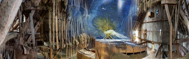 Weihnachtsstall — Bild von Michael Willfort