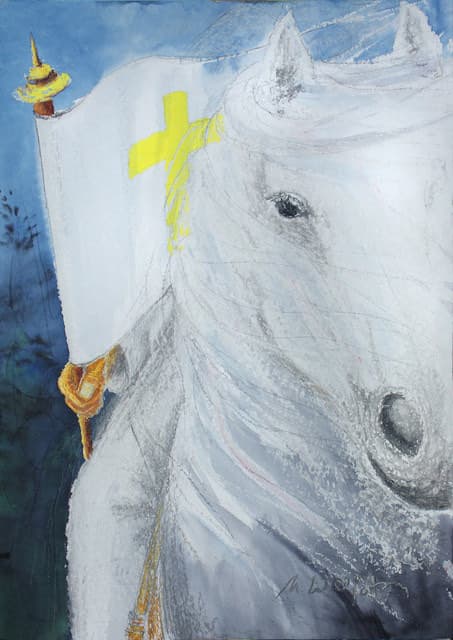Der Weiße Reiter — Bild von Michael Willfort