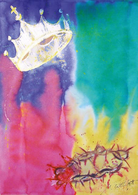 Die beiden Kronen des Christus — Bild von Michael Willfort