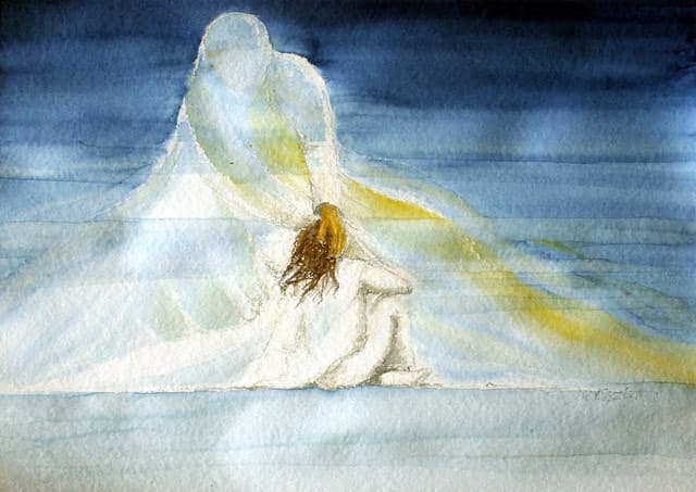 Die Berührung vom Himmel — Bild von Michael Willfort