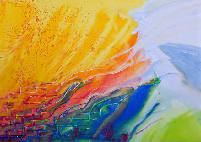 Der Engel an der Treppe 1 — Bild von Michael Willfort