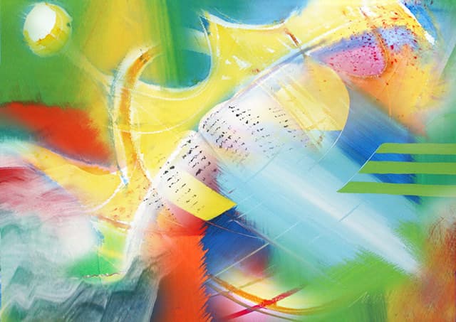 geschrieben im Himmel — Bild von Michael Willfort