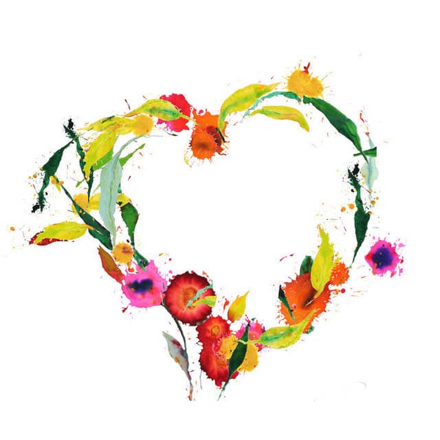 Blumenherz weiss — Bild von Michael Willfort