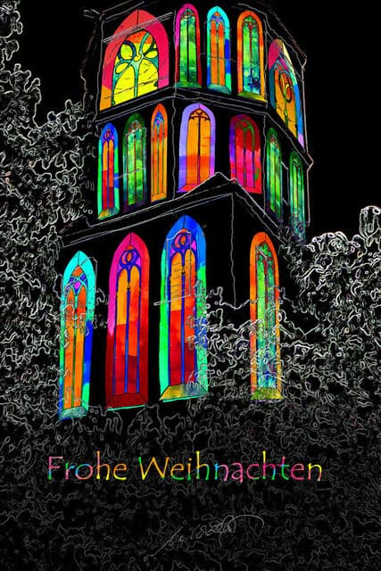 Weihnachtskarte TW9-A — Bild von Michael Willfort