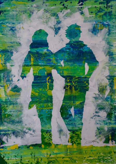Freundschaft grün — Bild von Michael Willfort