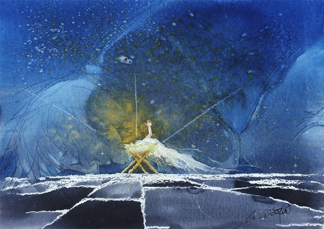 Weihnachten, der kleine Anfang — Bild von Michael Willfort