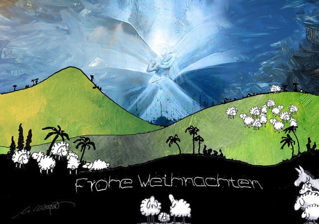 Der Weihnachtsengel — Bild von Michael Willfort