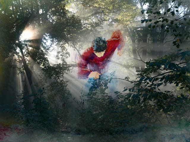 Der Waldläufer — Bild von Michael Willfort