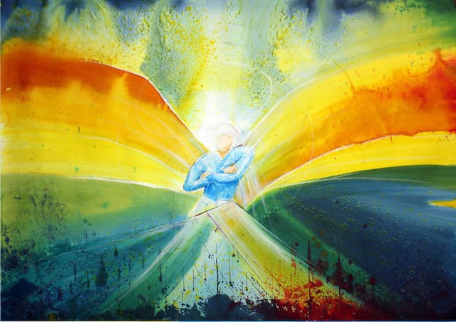 Der Engel des Freundes — Bild von Michael Willfort