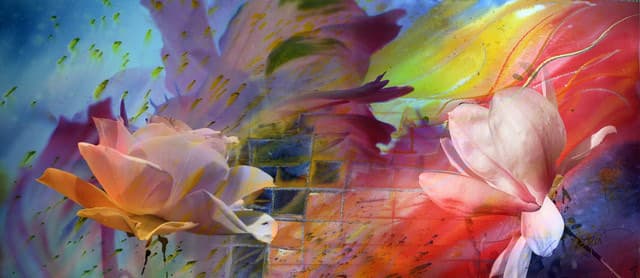 Blumen Sturm — Bild von Michael Willfort