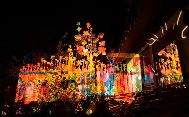 Bunter Abend 18 — Bild von Michael Willfort